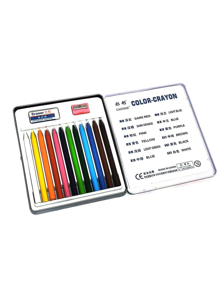 Caitong World Crayons 18 Pcs Box