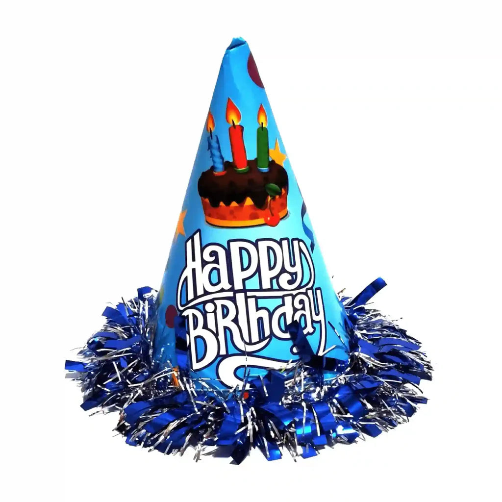 Birthday Party Caps Colorful Printed