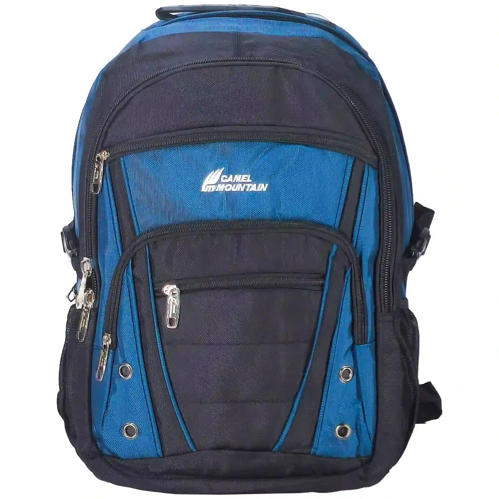 Camel Mountain Leather Backpack