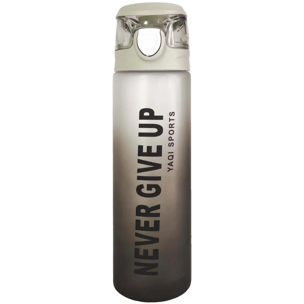 NEVER GIVE UP WATER BOTTLE