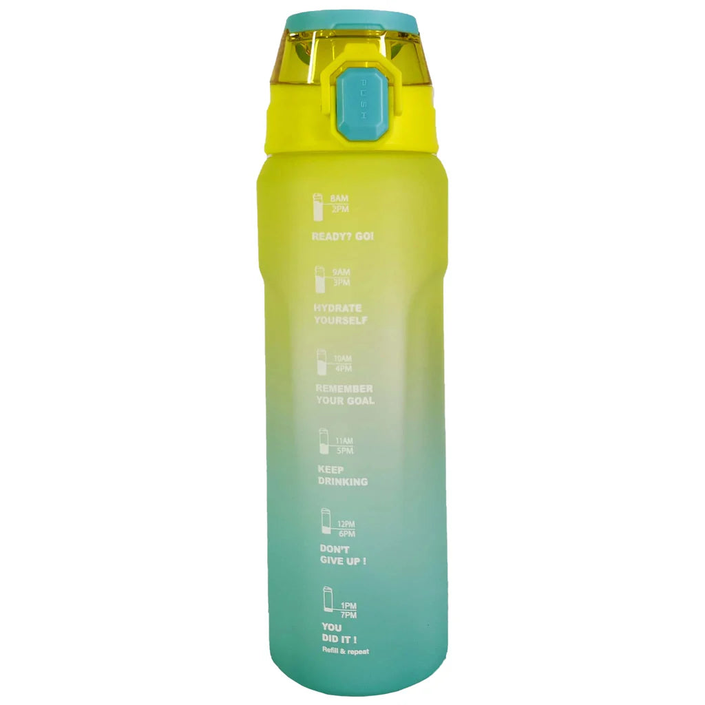 Time Marker Water Bottle for Gym Outdoor Sports