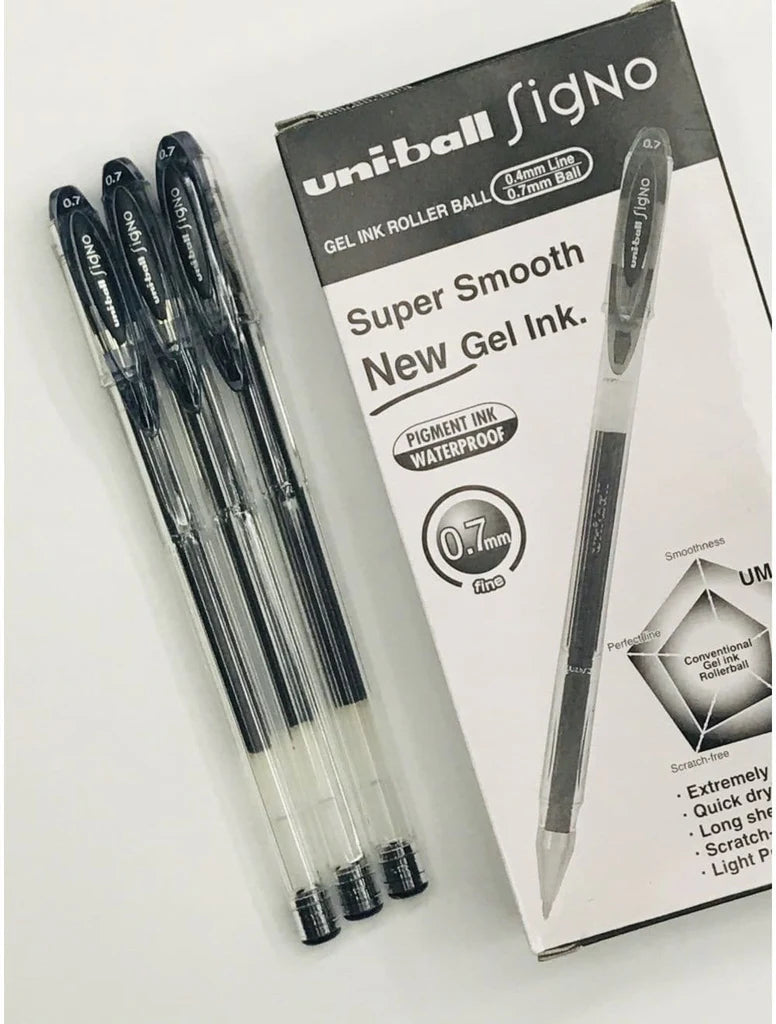 Uniball Signo UM120 Gel Rollerball Black Pen