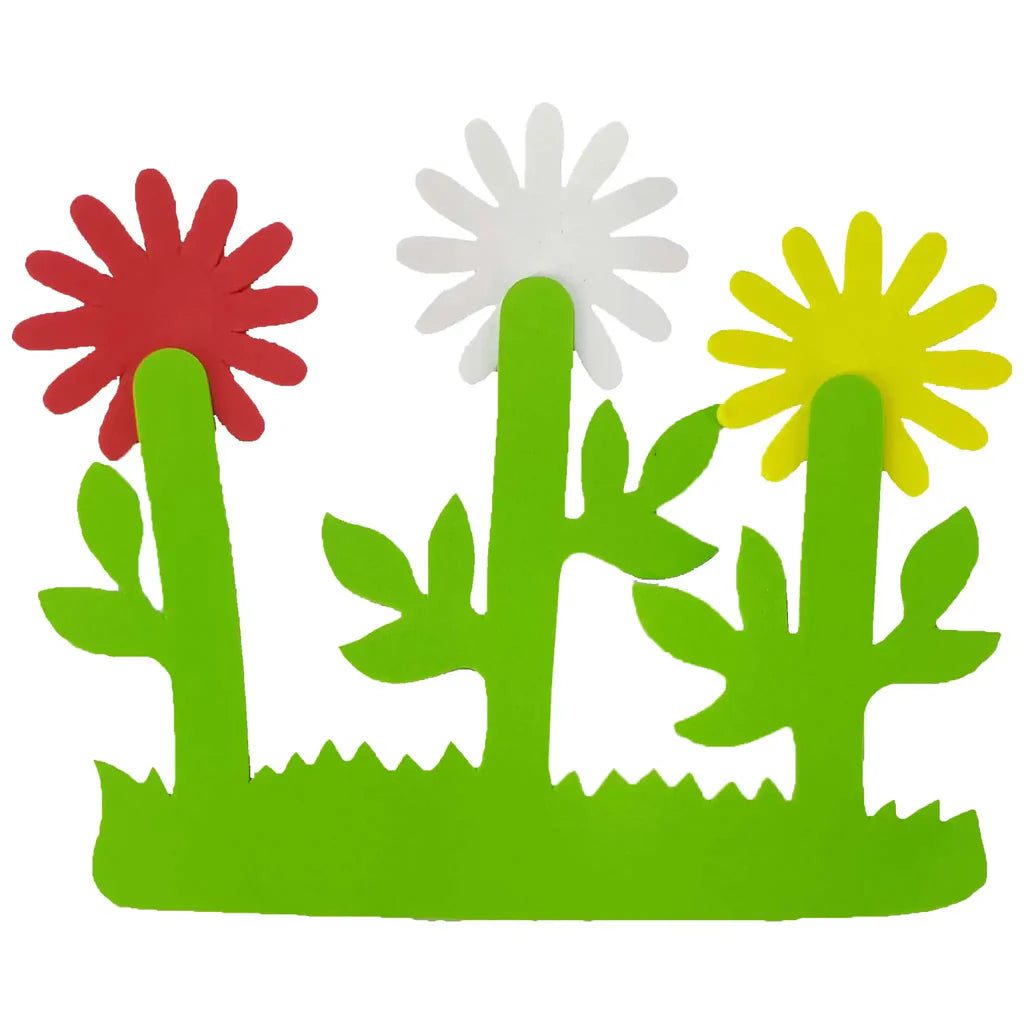 Flowers Fomic Sheet Stickers