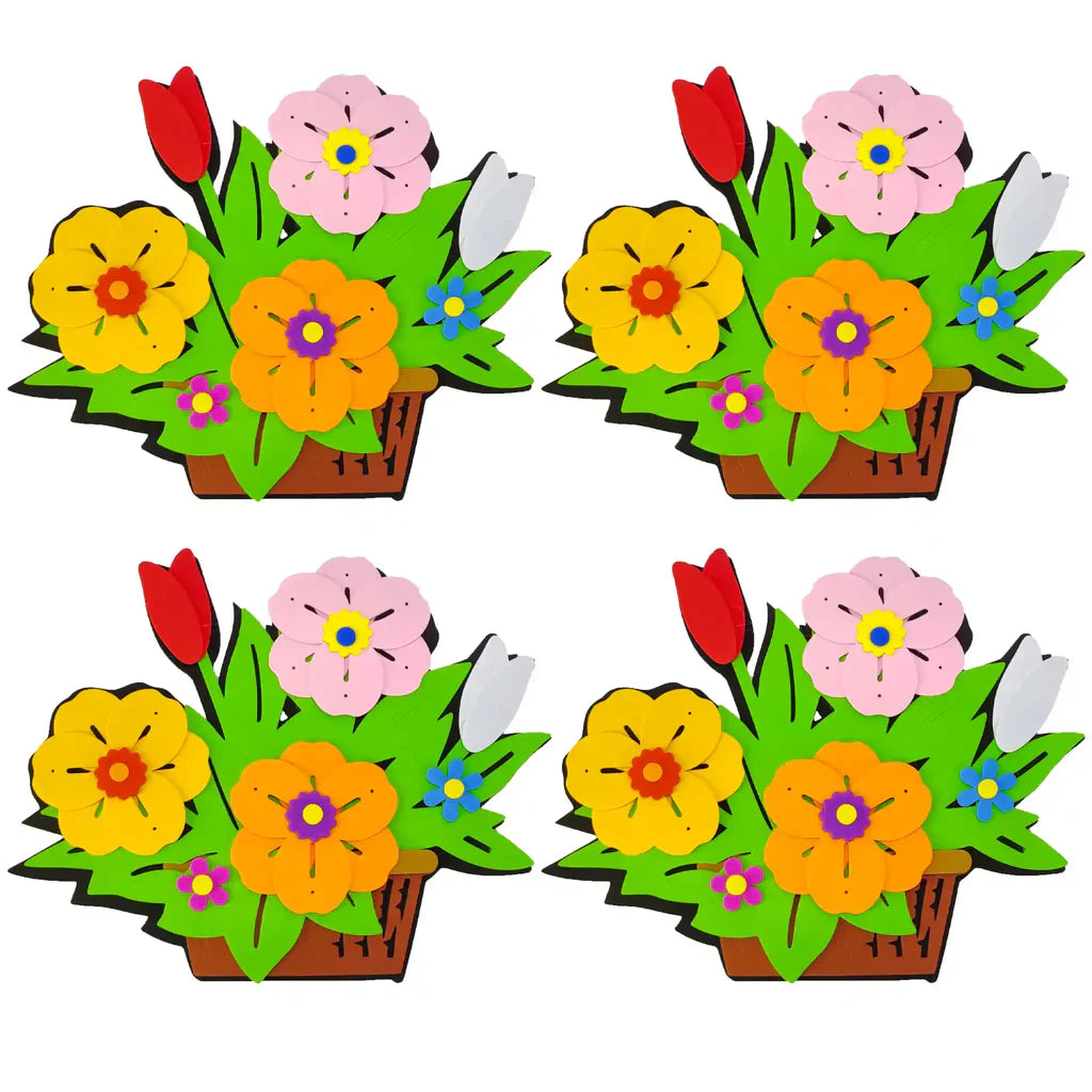 Class Room Flowers Fomic Stickers