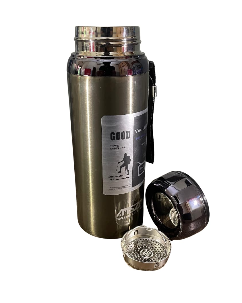 Smoke Green Stainless Steel Vacuum Bottle – 500ml