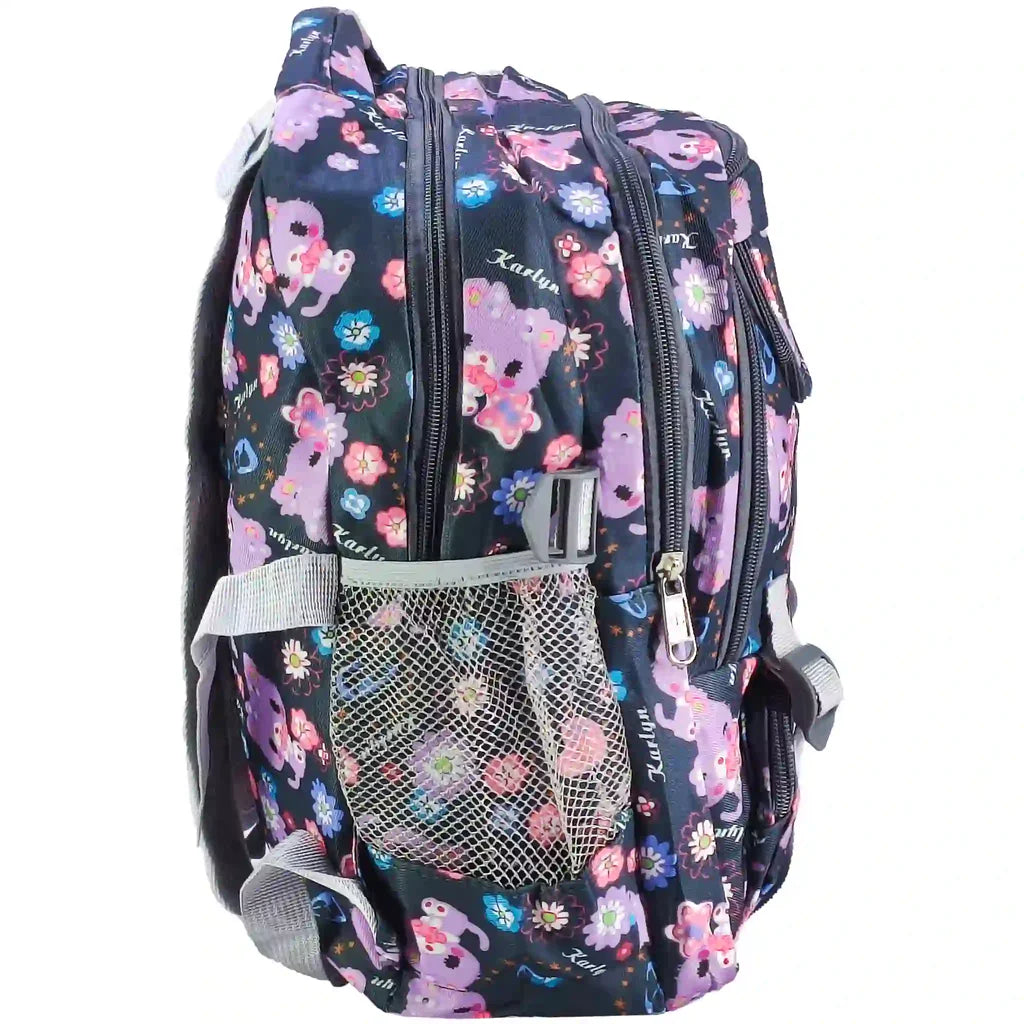 Fashion Print Teddy Bear backpack