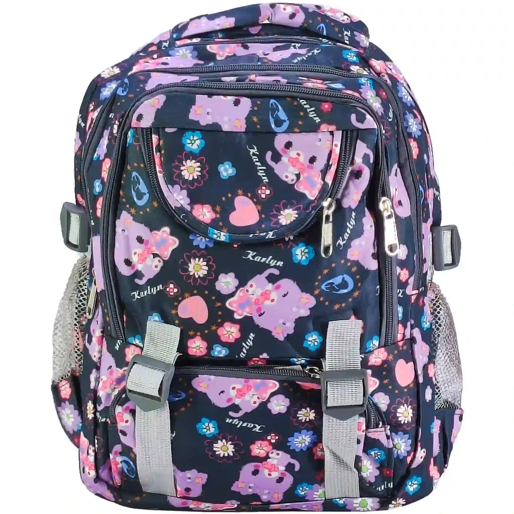 Fashion Print Teddy Bear backpack