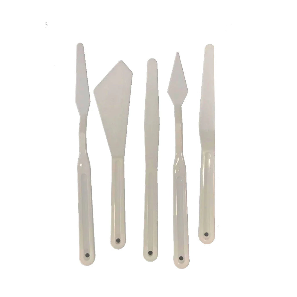 Knife Painting Tools Plastic 5pcs Pack