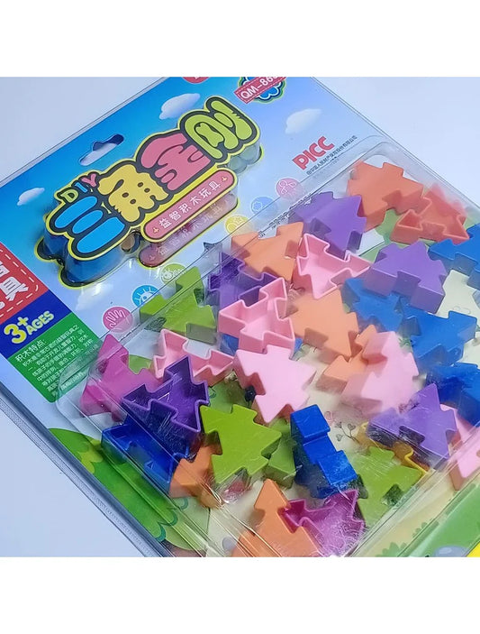 Educational Material Triangular Plastic Trees