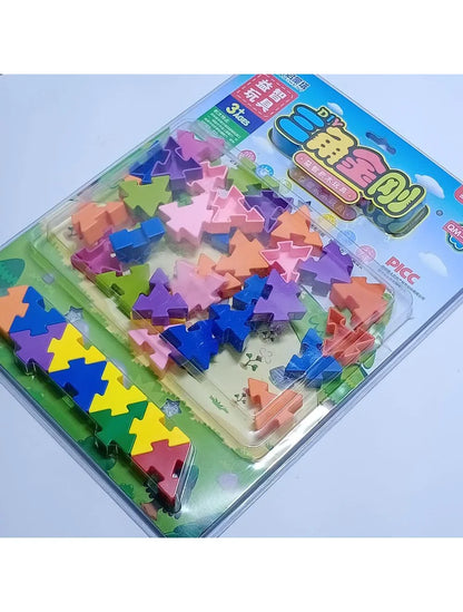 Educational Material Triangular Plastic Trees