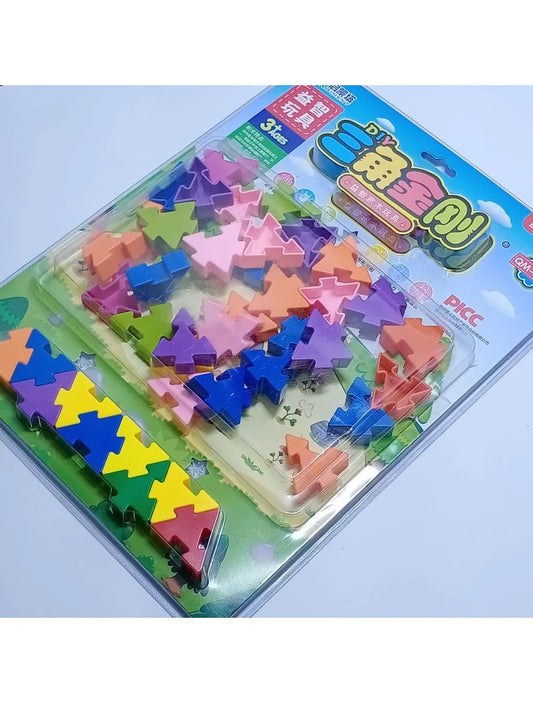 Educational Material Triangular Plastic Trees