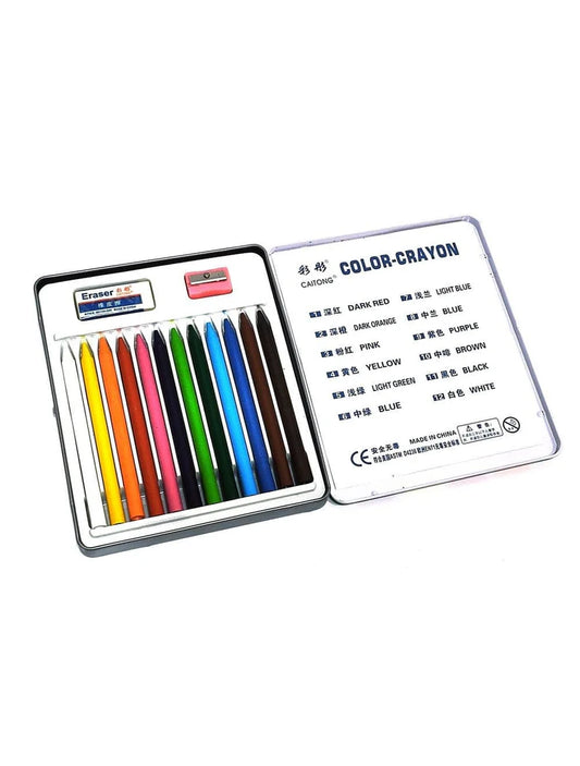 Caitong World Crayons 18 Pcs Box