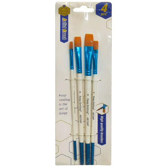 Artist Paint Brushes Fine Tip 4 Pcs A6104F