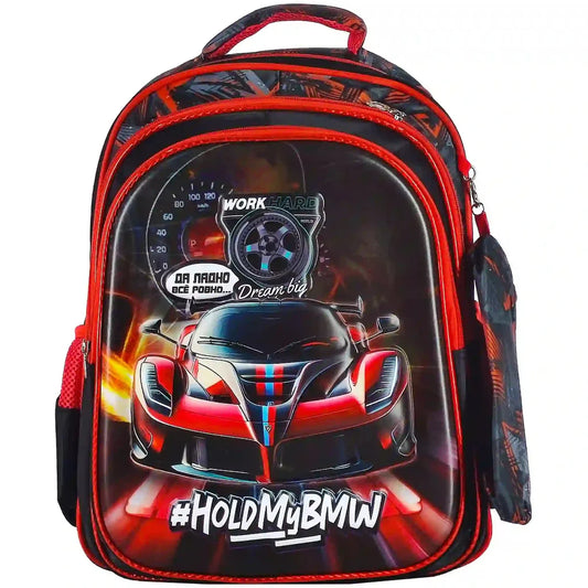 BMW Car School Backpack