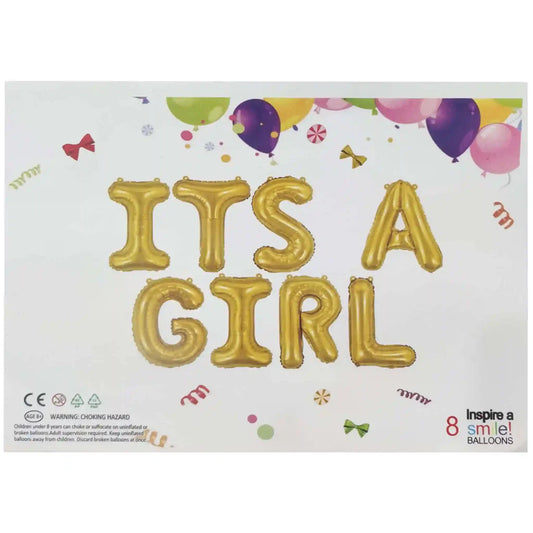 Its A Boy"Balloons Golden Foil Balloons