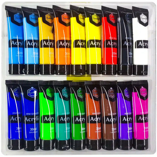 Keep Smiling Acrylic Paint Set 36Pcs B4030-36