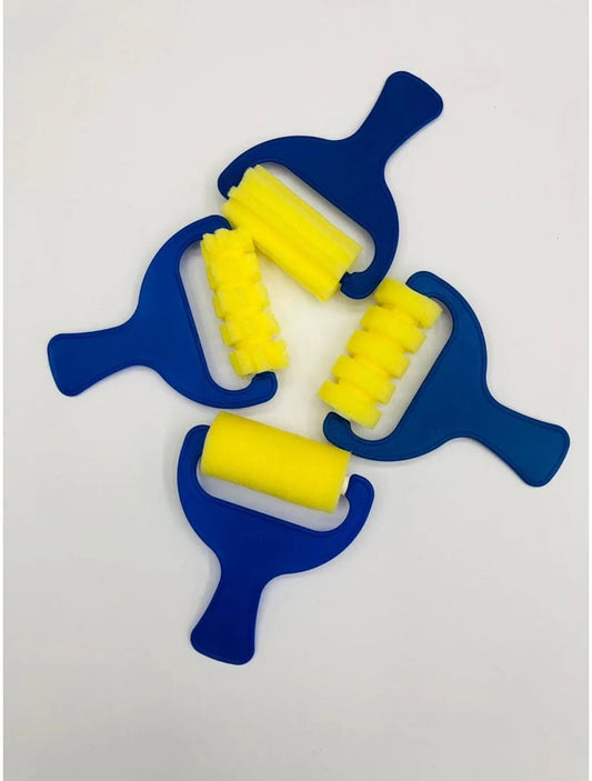 Keep Smiling Foam Roller 4pcs Pack