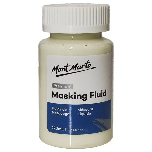 Mont Marte Premium Masking Fluid For Watercolor Painting 120ml