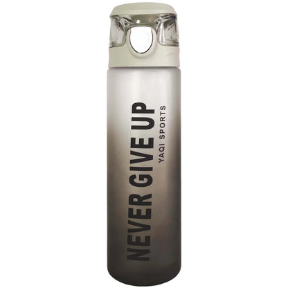 NEVER GIVE UP WATER BOTTLE