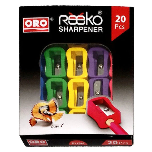 ORO Sharpener Reeko Art No 601 20pcs
