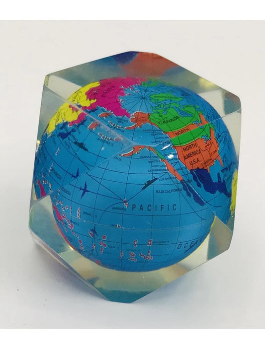 Paper Weight Globe Art NO.20865