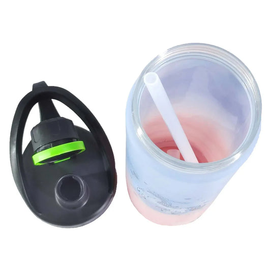Unicorn Gradiant Plastic Water Bottle