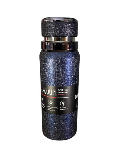 Galaxy Spark Stainless Steel Vacuum Bottle – 500ml Blue