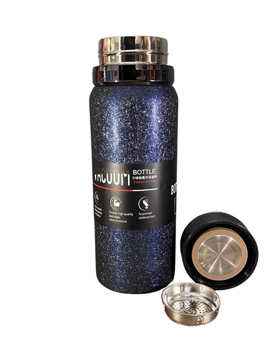 Galaxy Spark Stainless Steel Vacuum Bottle – 500ml Blue