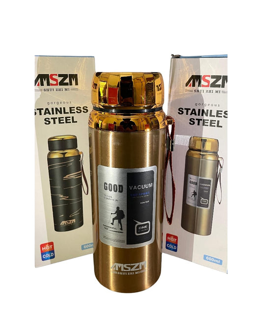Royal Gold Stainless Steel Vacuum Flask – 500ml