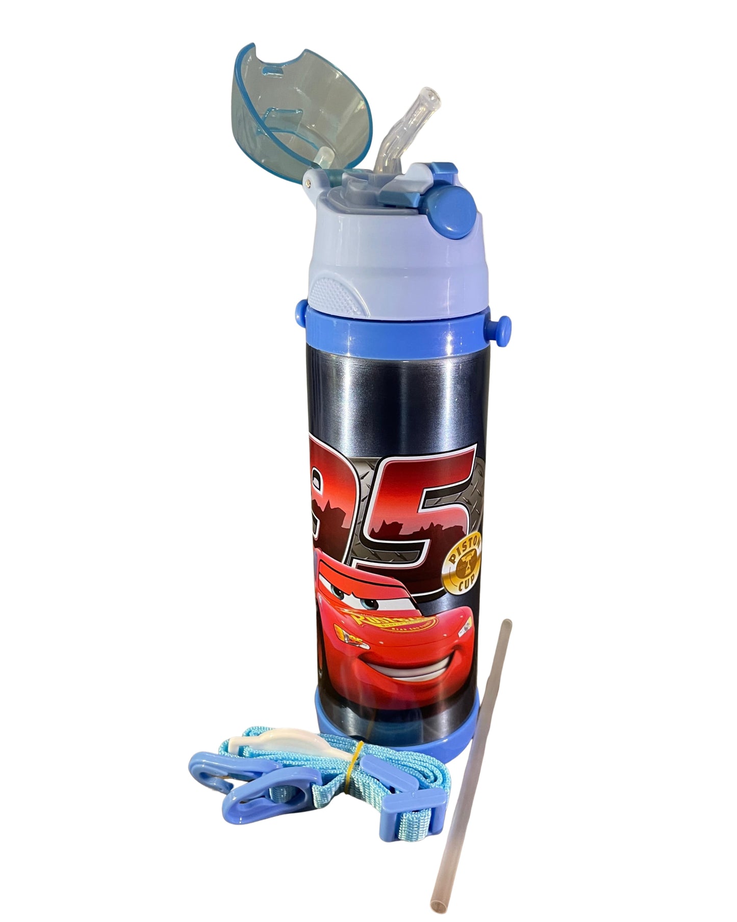 Lightning McQueen Kids Stainless Steel Water Bottle – 500ml