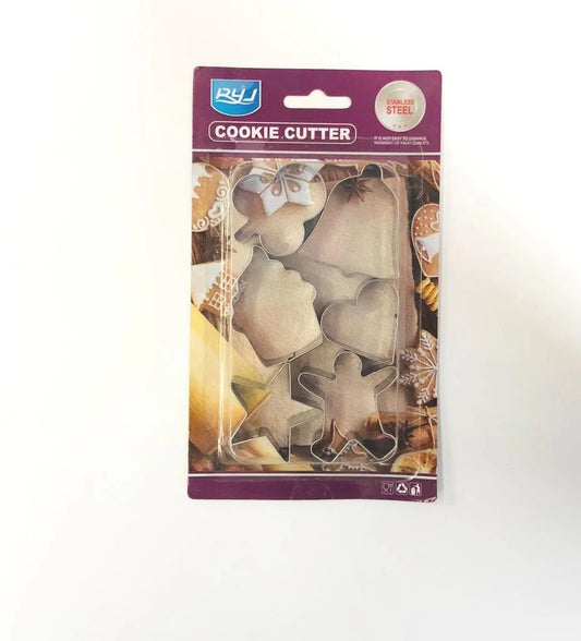 Cookie Cutter Stainless Steel Medium Pack