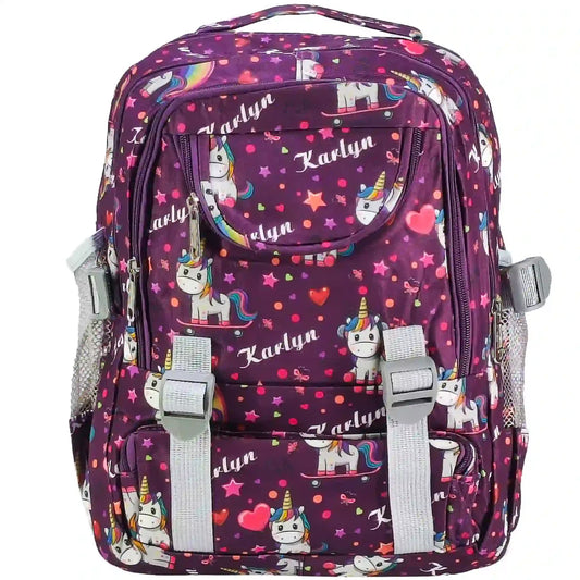 Fashion Print Teddy Bear backpack