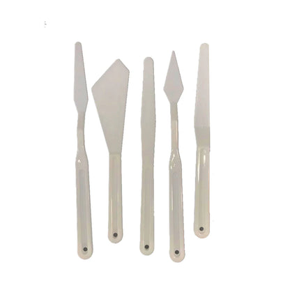 Knife Painting Tools Plastic 5pcs Pack