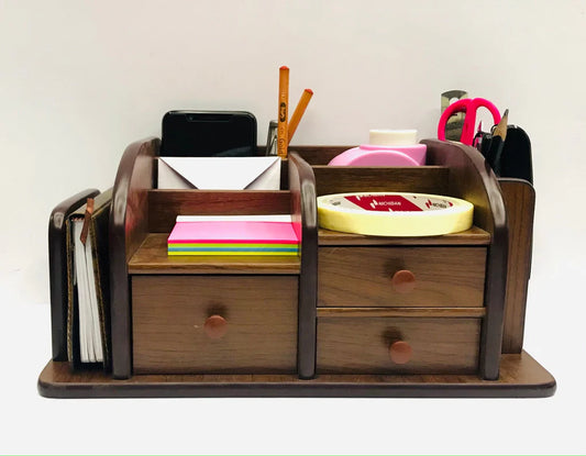 Wooden Pen Stand Art No.HX1039